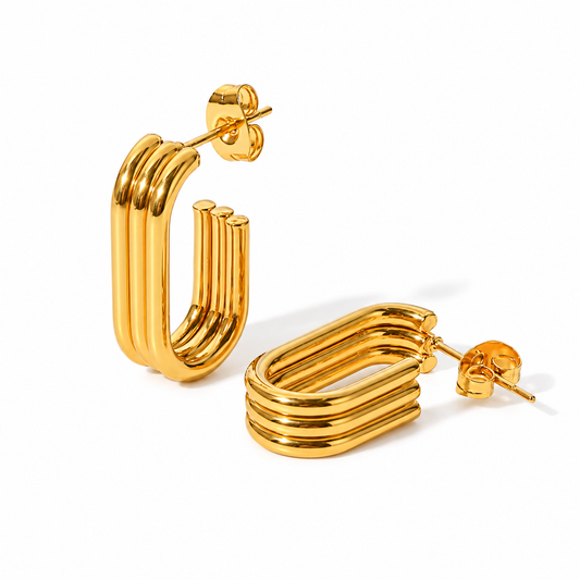 Bilgola Hoops (Gold)