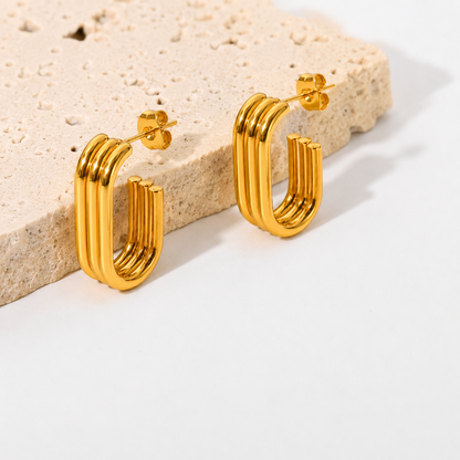 Bilgola Hoops (Gold)