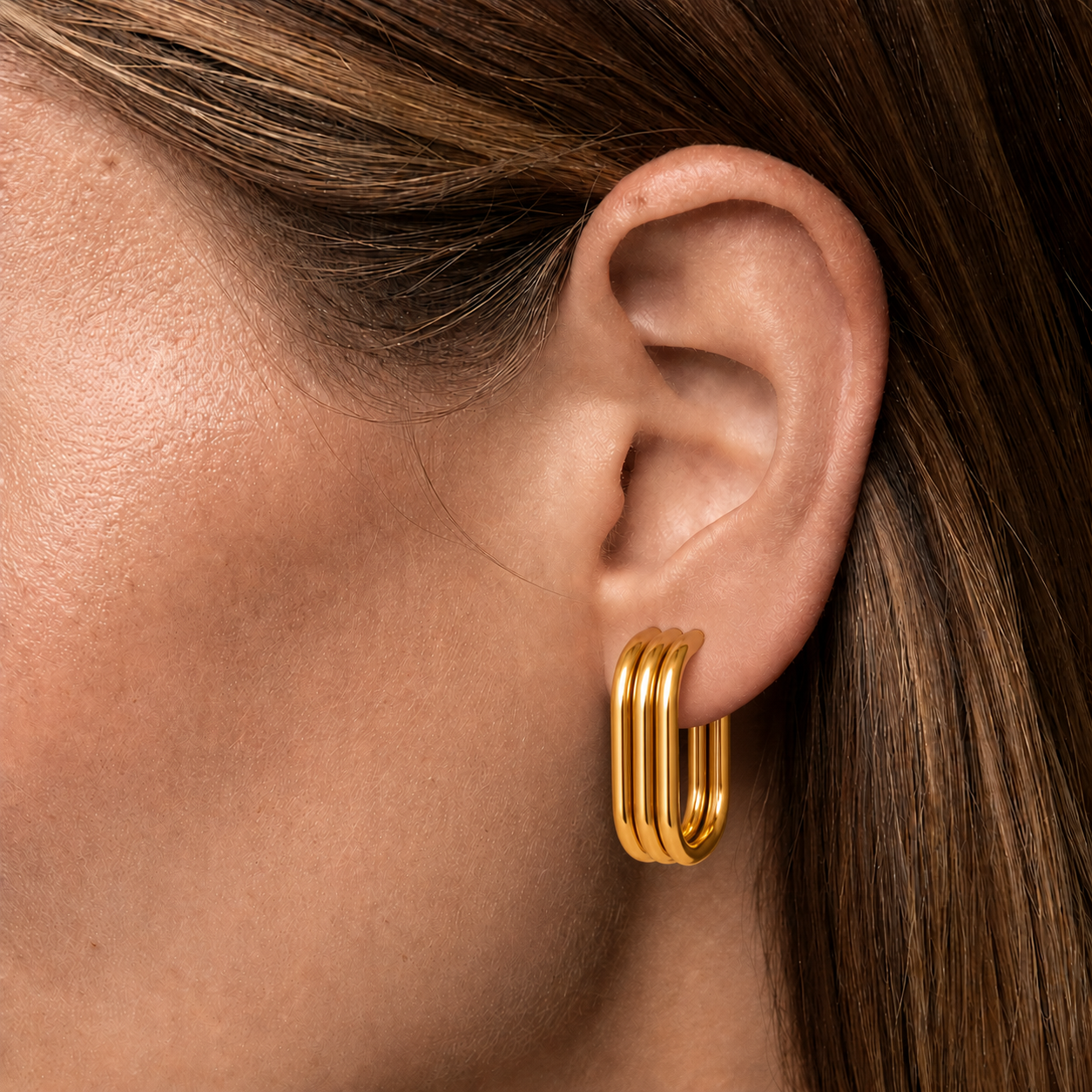 Bilgola Hoops (Gold)